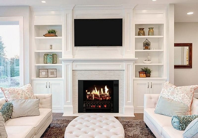 Gas fireplaces 