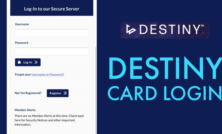 Destiny Credit Card Login