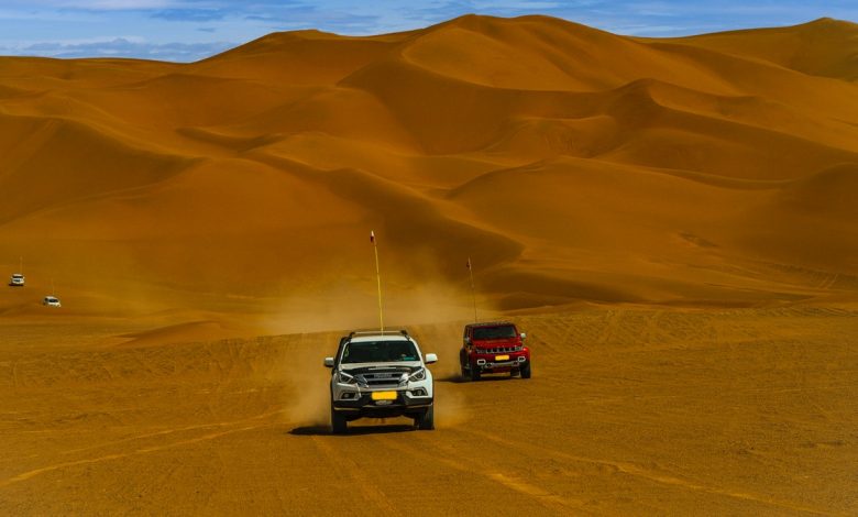 rent a car in desert