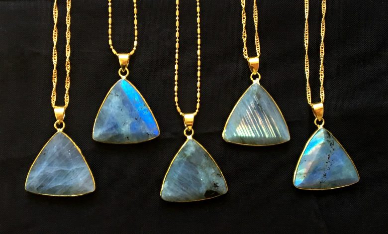 Labradorite stone jewelry