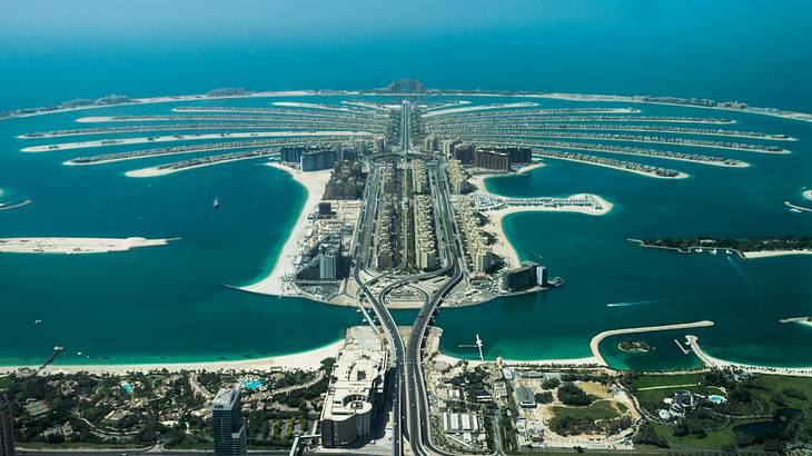 Attractive place in Sea of Dubai