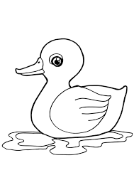 Easy Duck Drawing For Kids | Drawing For Kids Tutorial