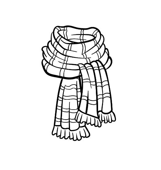 Draw A scarf