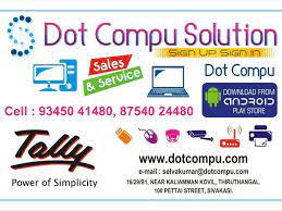 Online Laptop purchase, Computer service in Sivakasi