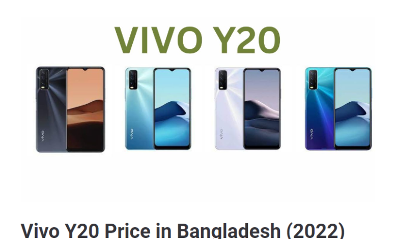 Vivo y20 price in Bangladesh