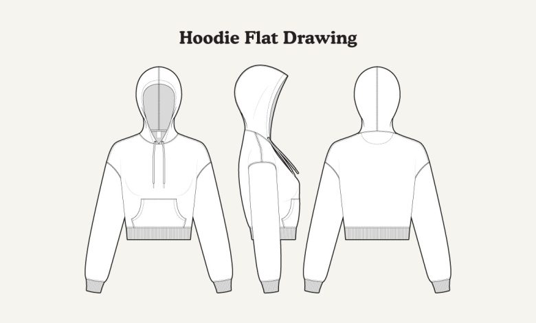 Hoodie drawing