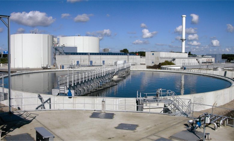 sewage treatment plant