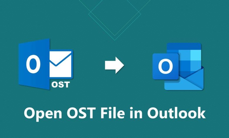 open ost file in outlook